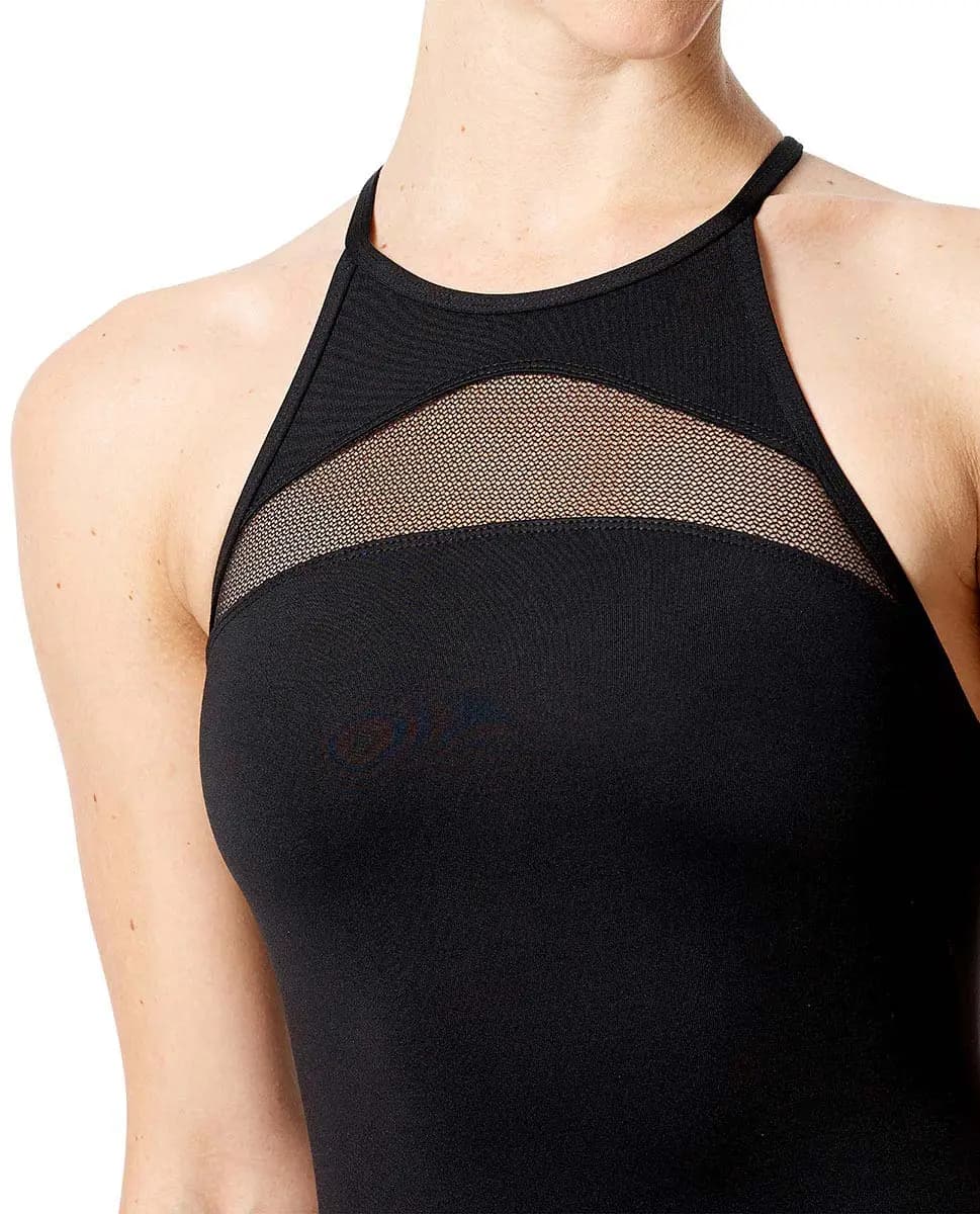 Halter High Neck Dance Leotard Fabiana