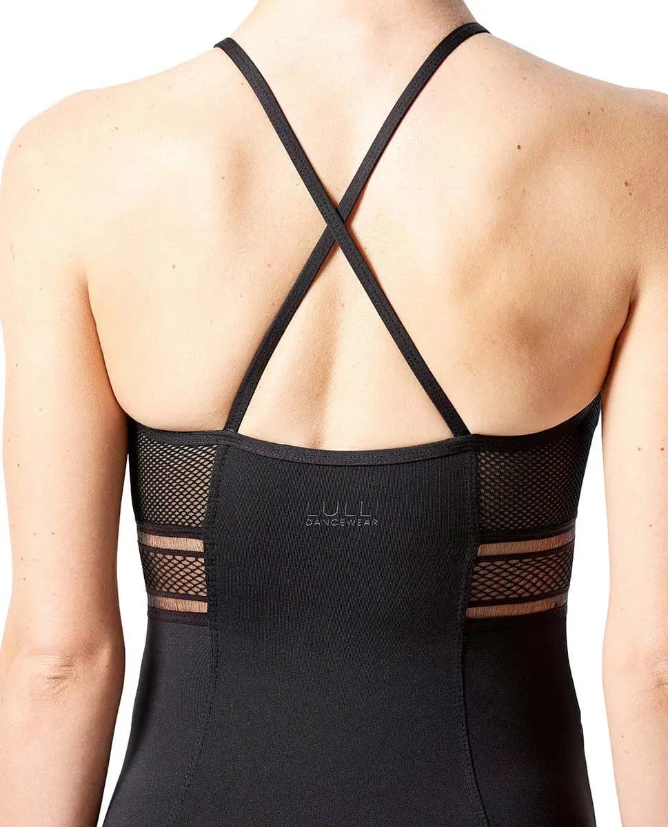 Lace Waist X-Back Camisole Leotard Florencia