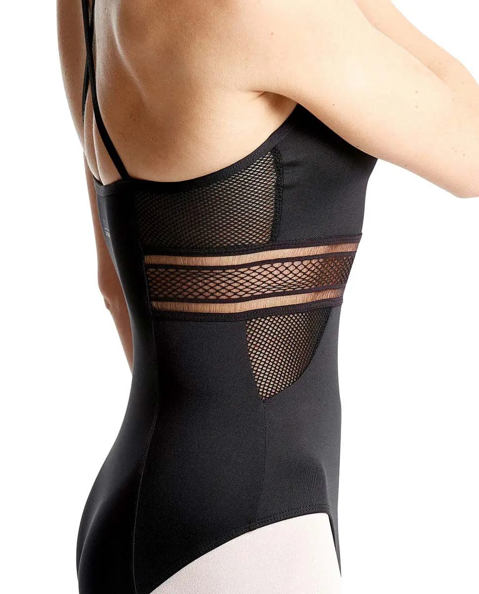 Lace Waist X-Back Camisole Leotard Florencia