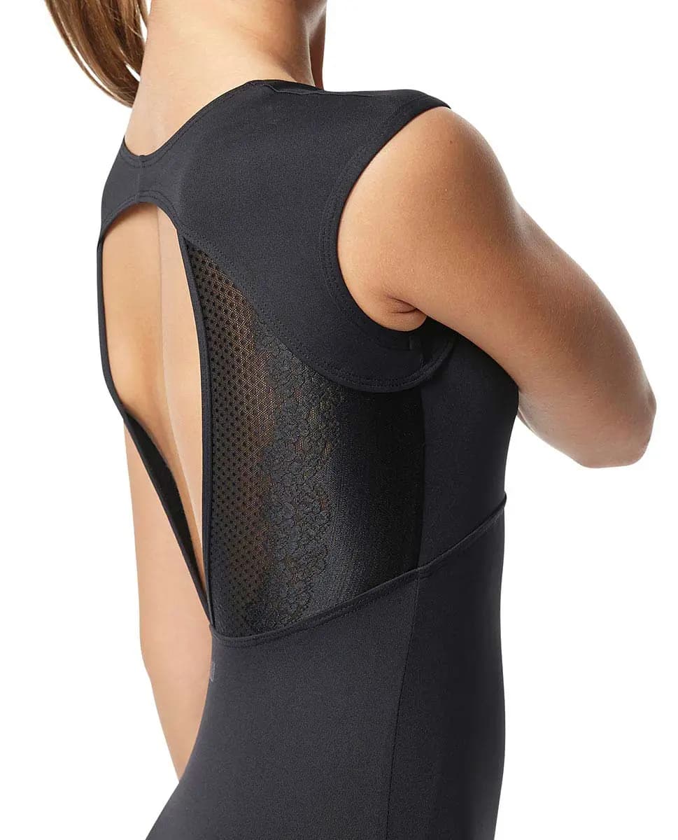 Tween Cap Sleeve Fashion Leotard Irma