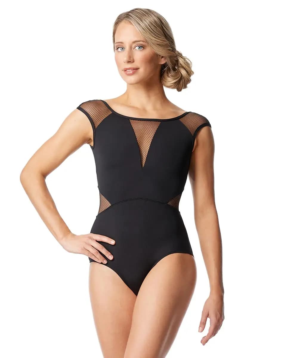 Mesh Ballet Leotard Avon