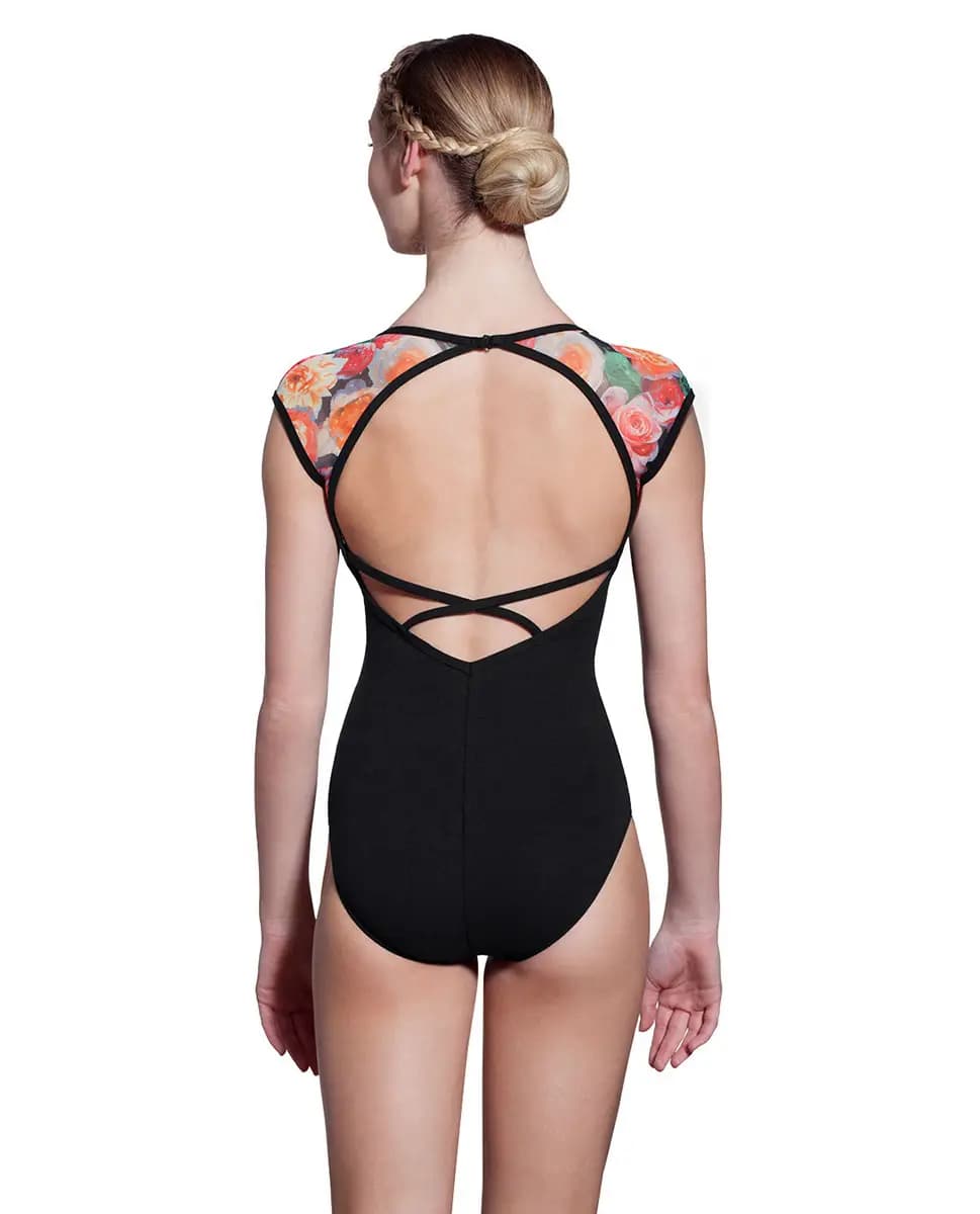 Angel Cap Sleeve Leotard