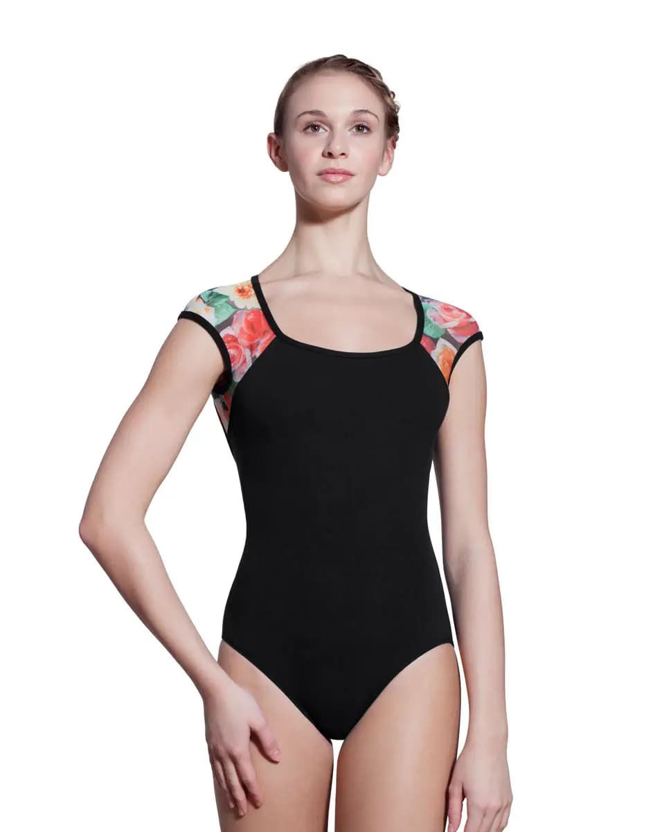 Angel Cap Sleeve Leotard
