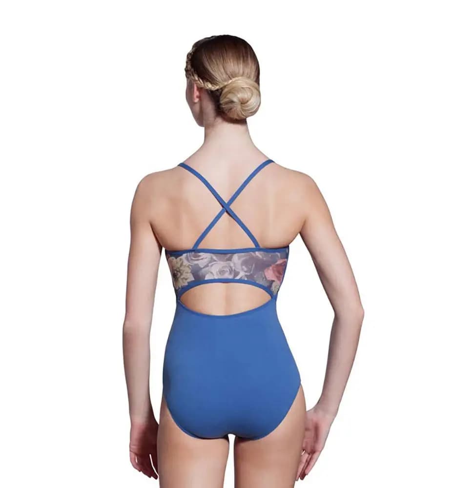 Amelia Camisole Leotard With Crossed Straps