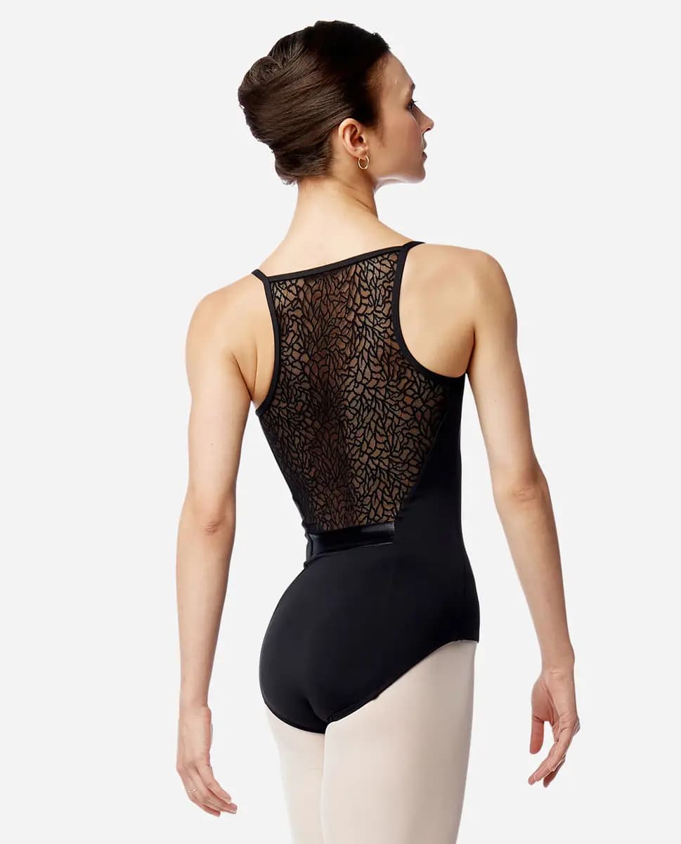 Womens Zip Front Camisole Leotard Milli
