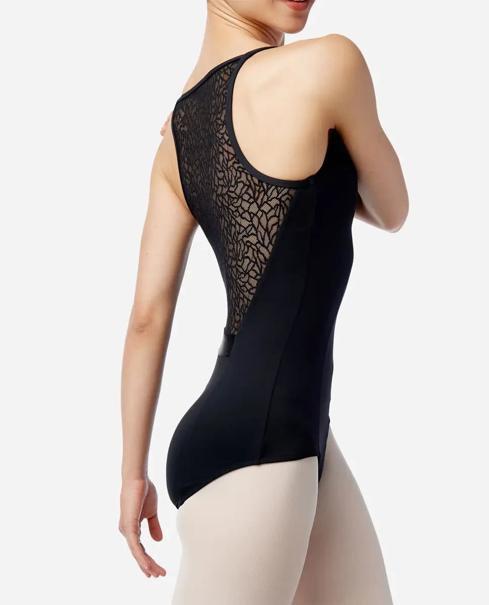 Womens Zip Front Camisole Leotard Milli