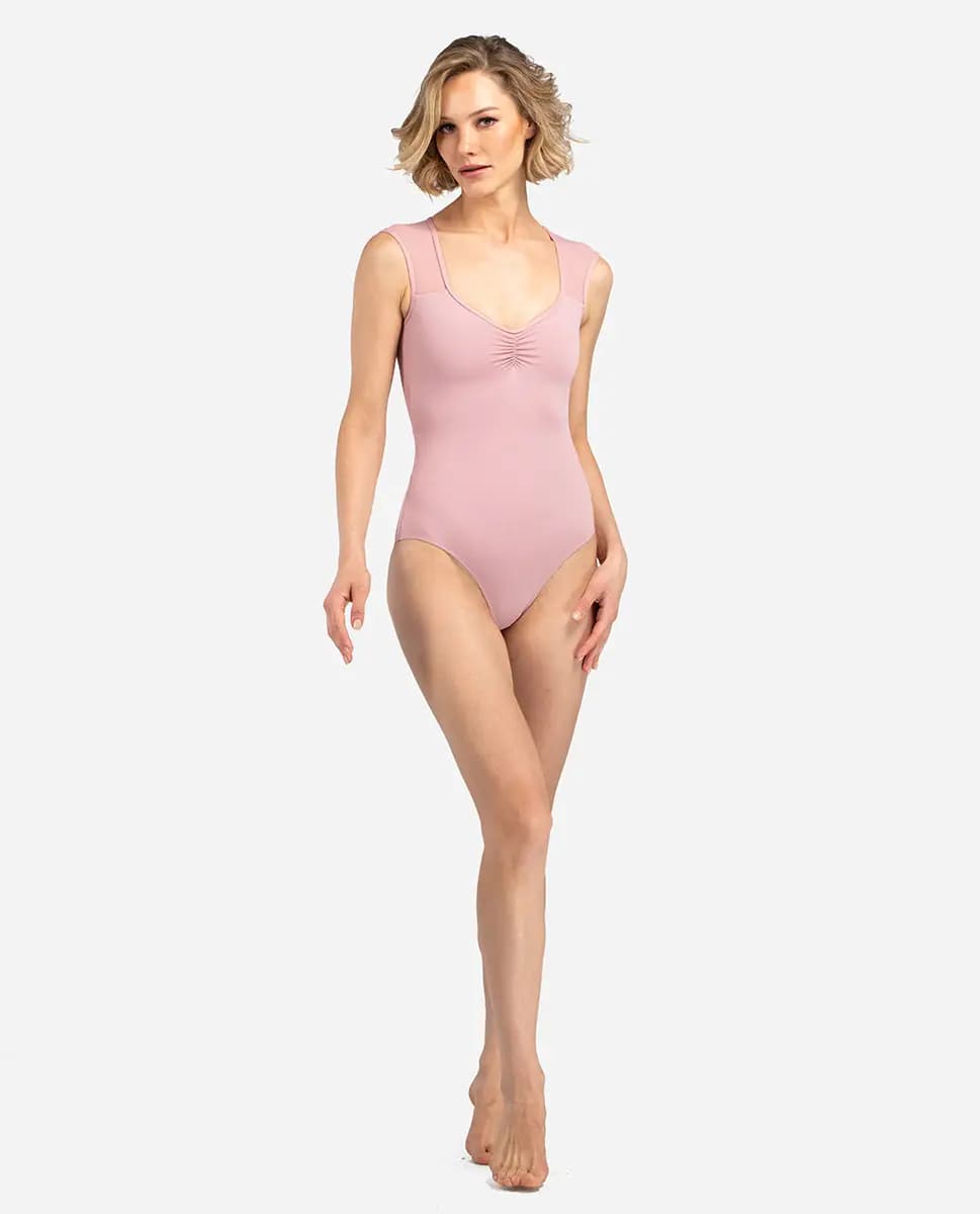 Womens Cap Sleeve Leotard Vera