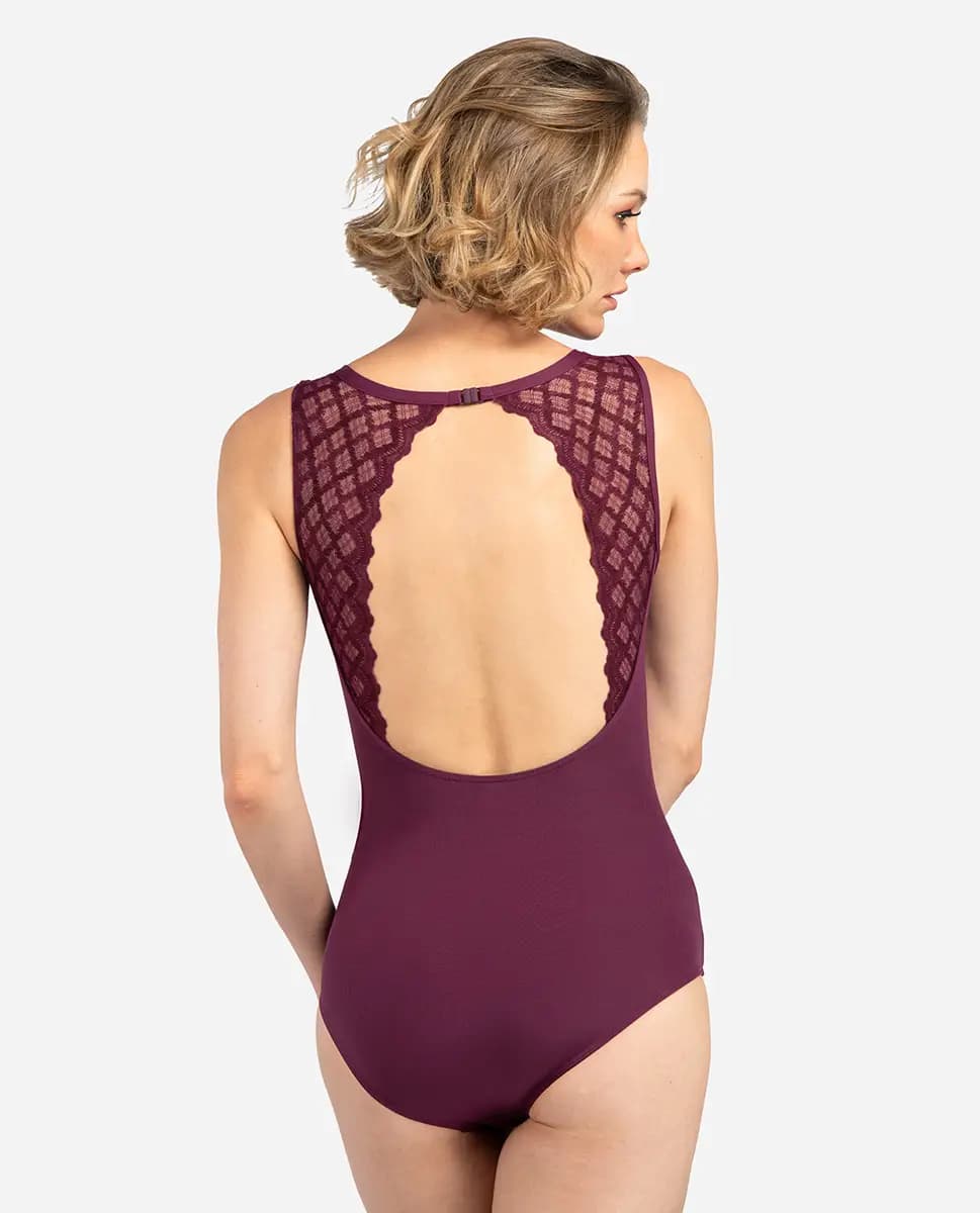 Womens Cap Sleeve Leotard Cantarella