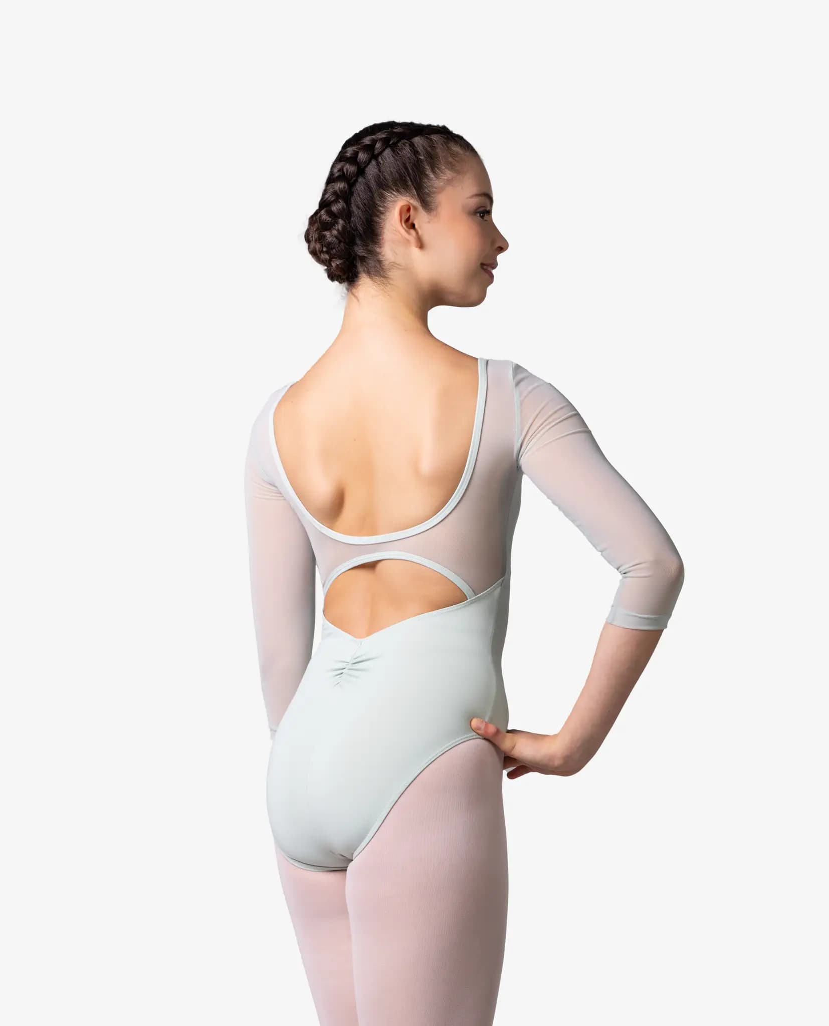 Womens 3/4 Sleeve Dance Leotard Natalia