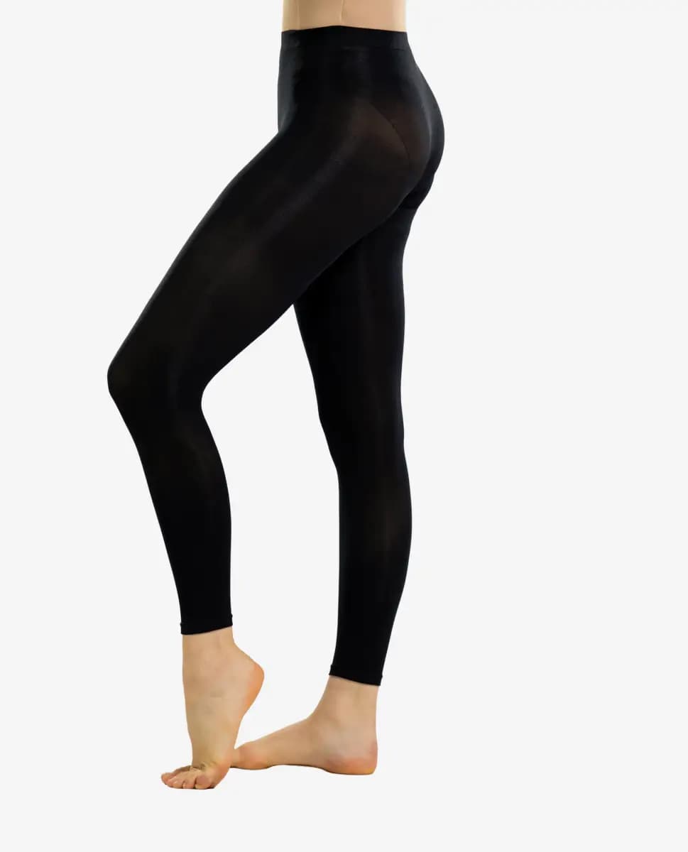 Low Rise Footless Tights Microfiber 80 Denier