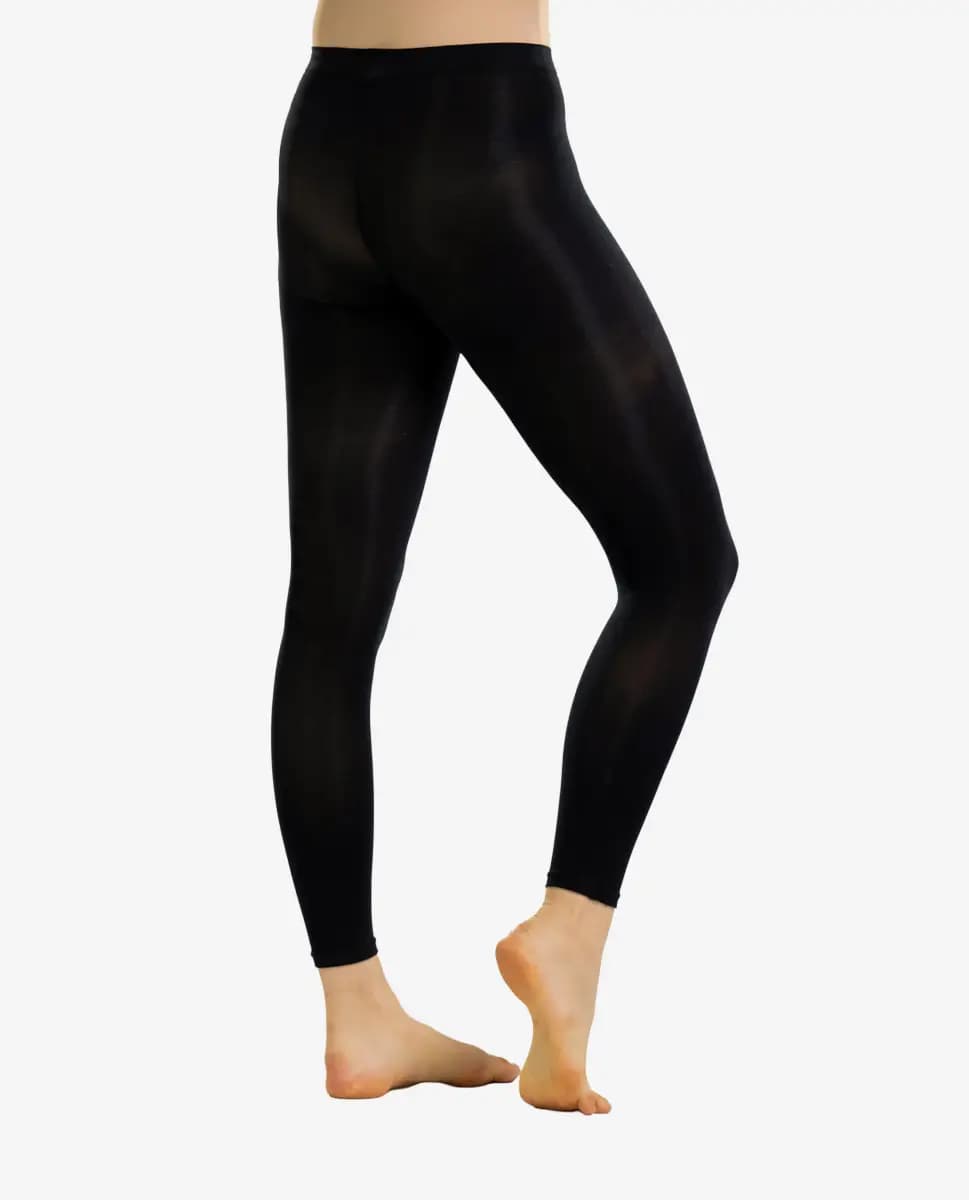 Low Rise Footless Tights Microfiber 80 Denier