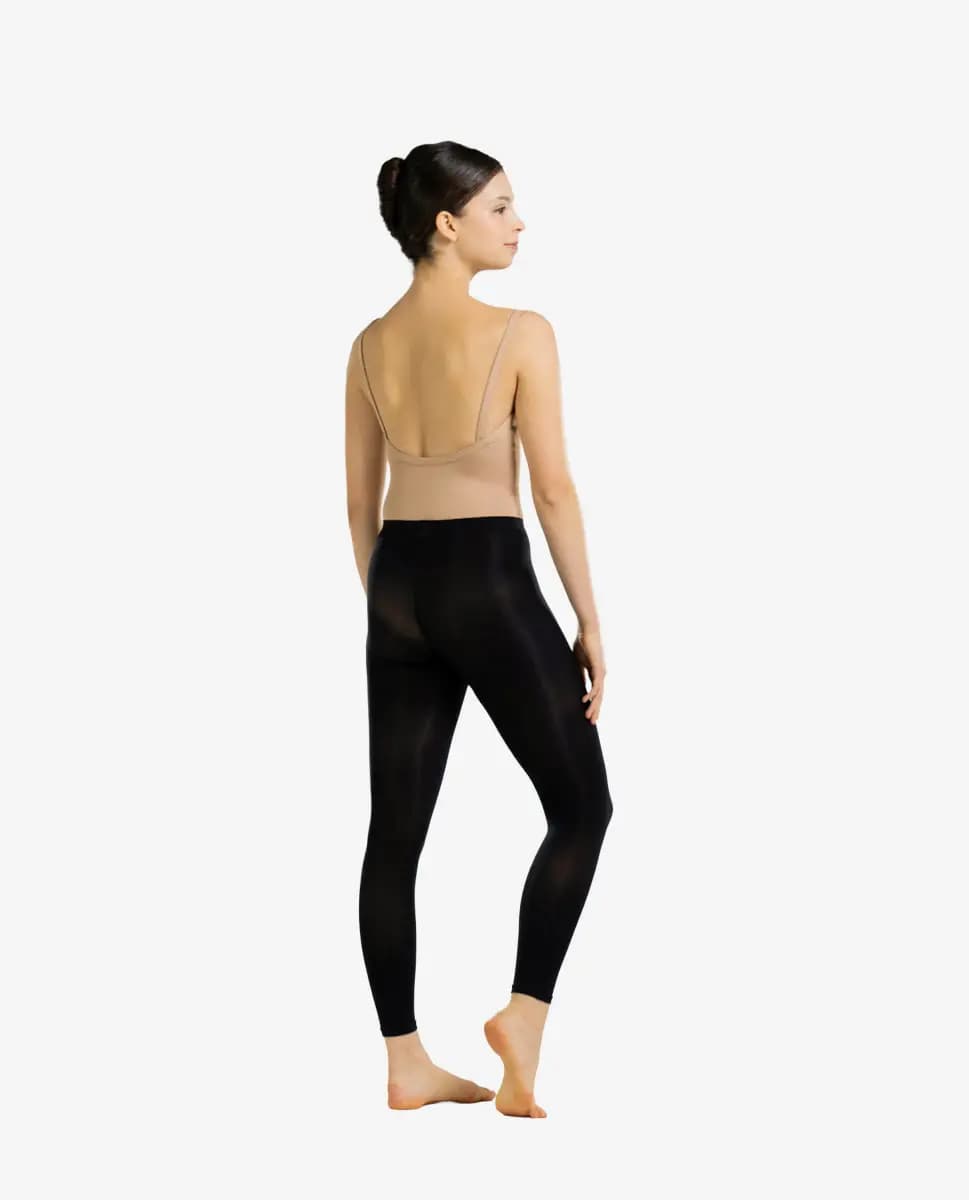 Low Rise Footless Tights Microfiber 80 Denier