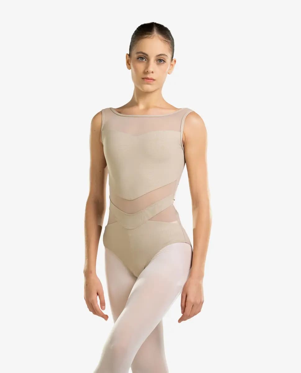Womens Mesh Tank Leotard Maureen