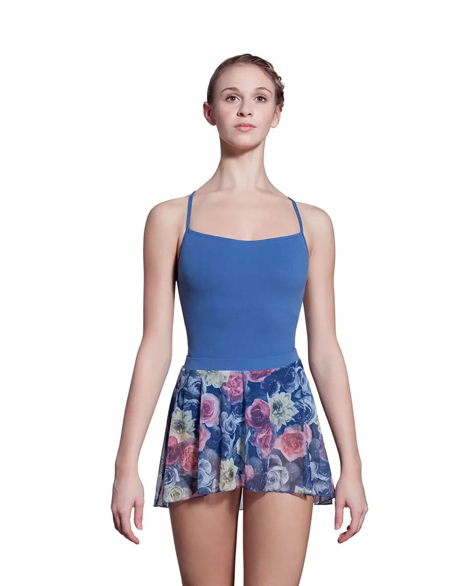 Rose Print Wrap Dance Skirt Allison