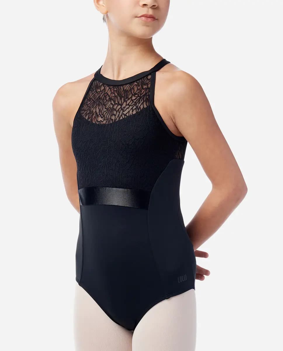Teen High Neck Leotard Callie