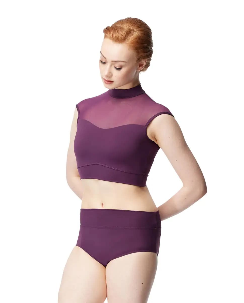 Mock Neckline Bra Acelin