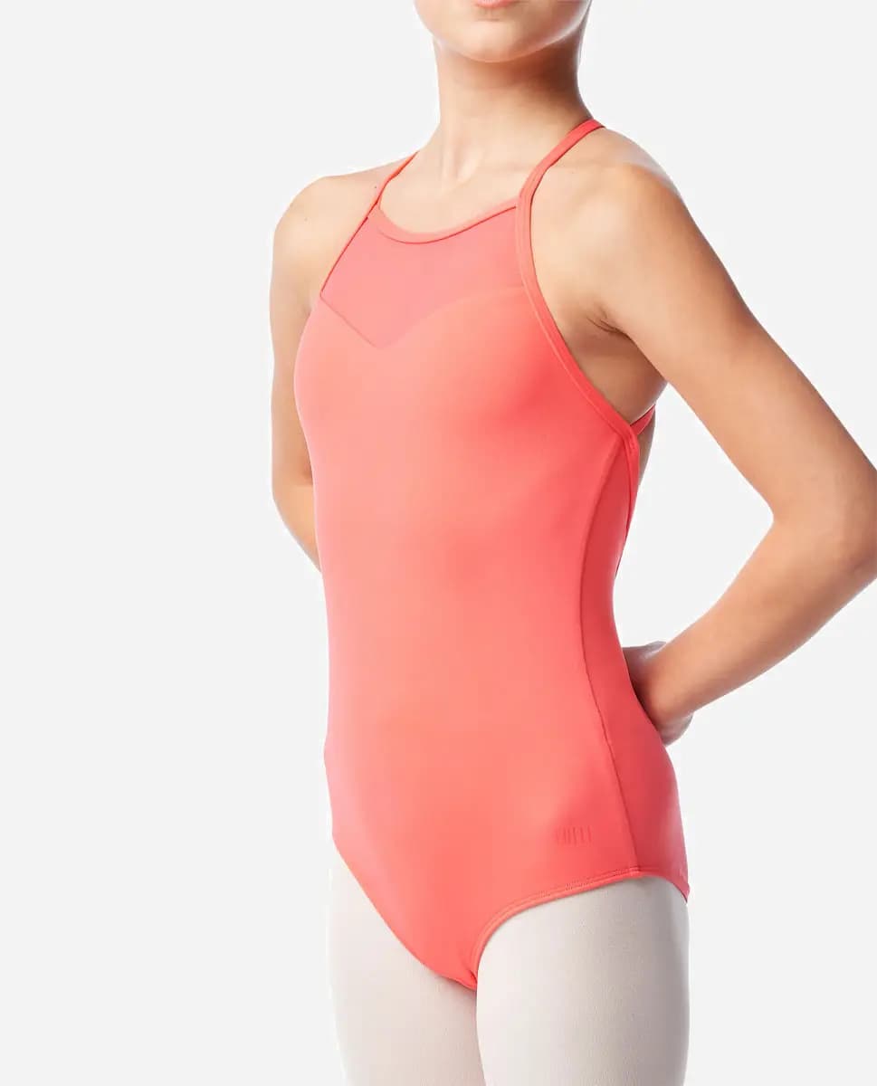Girls Low Back Camisole Leotard Summer