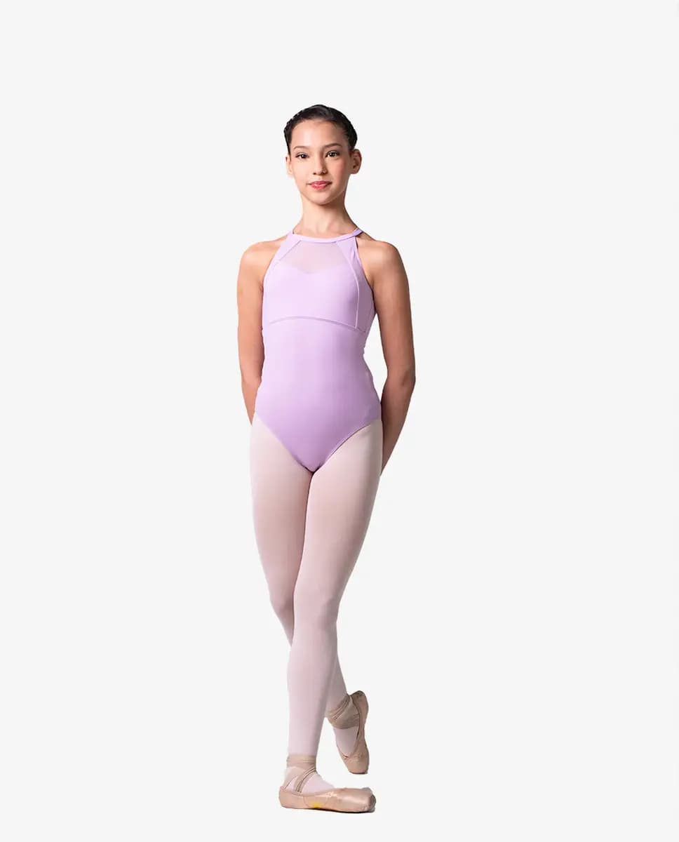 Girls High Neck Leotard Lennon