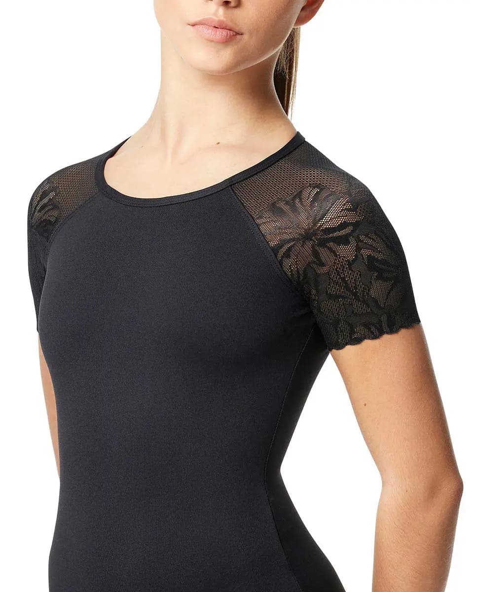 Tween Short Sleeve Leotard Alessia