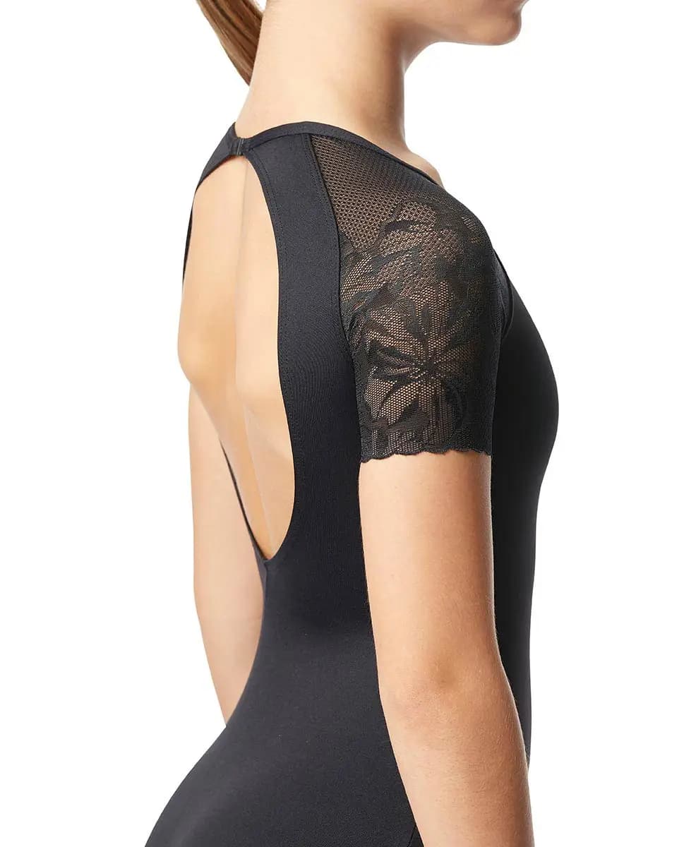 Tween Short Sleeve Leotard Alessia