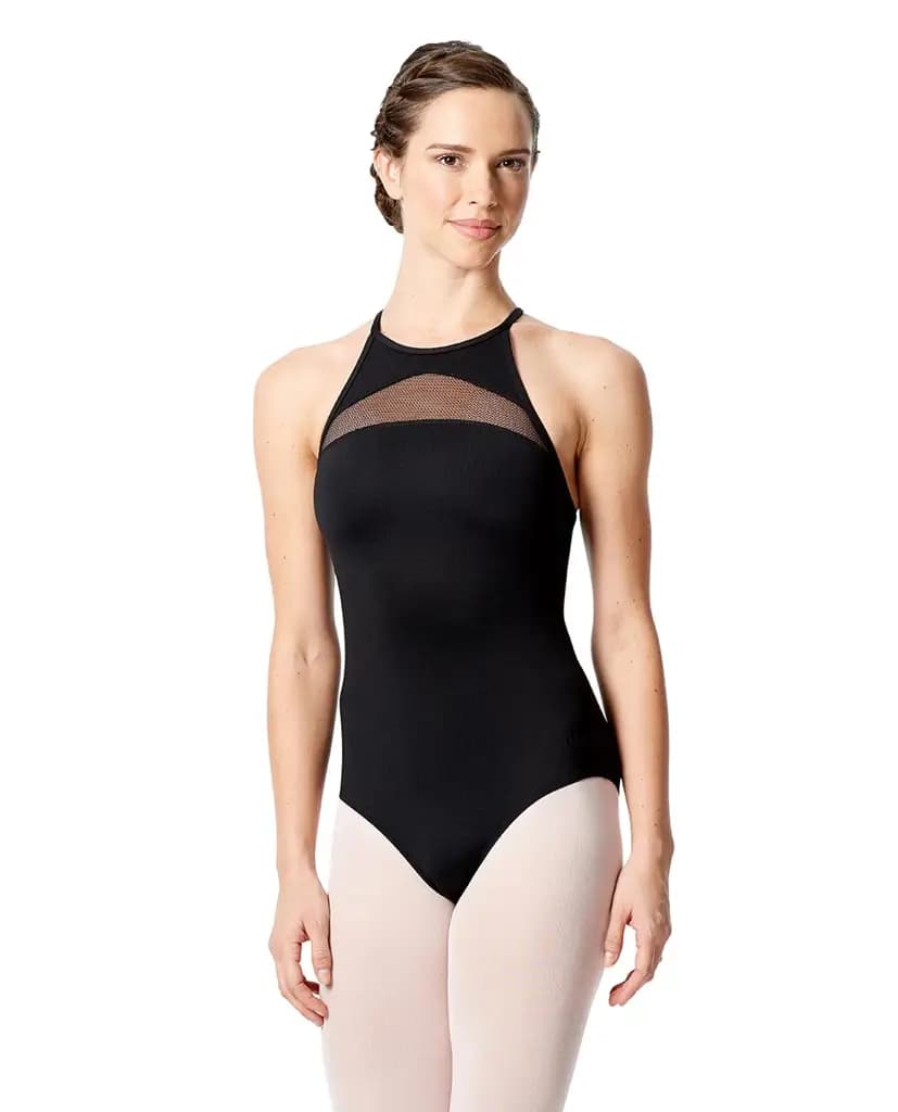 Halter High Neck Dance Leotard Fabiana